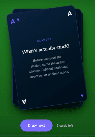 The Capizzi Clarity Cards — a strategic prompt deck