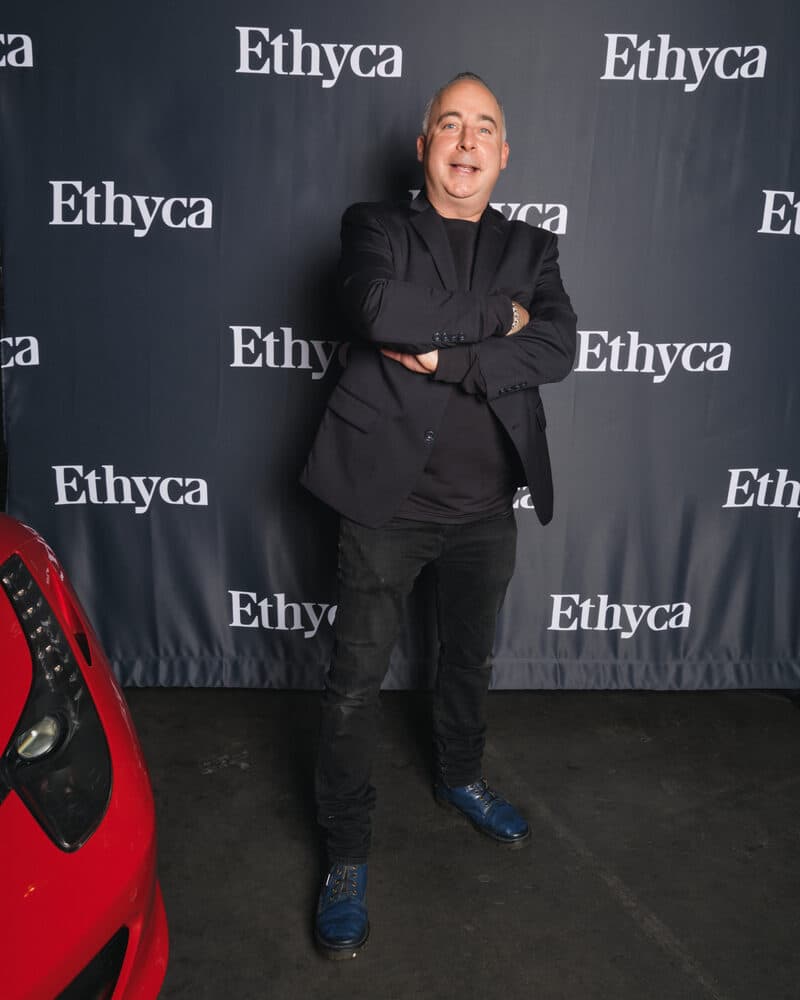 At an industry event
